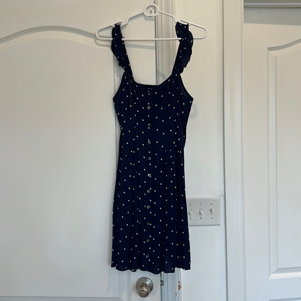Madewell polka dot dress size 00